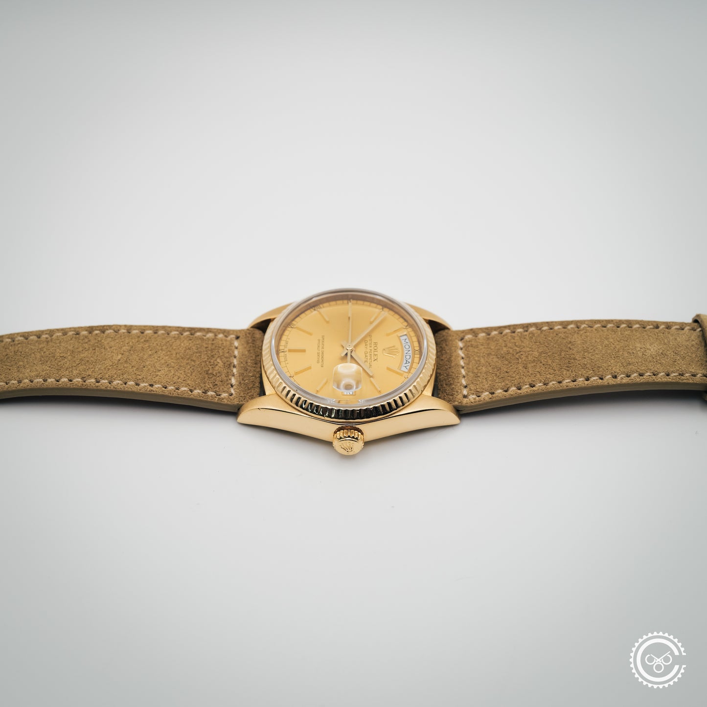 Rolex Day-Date 18038 — 18k Yellow Gold