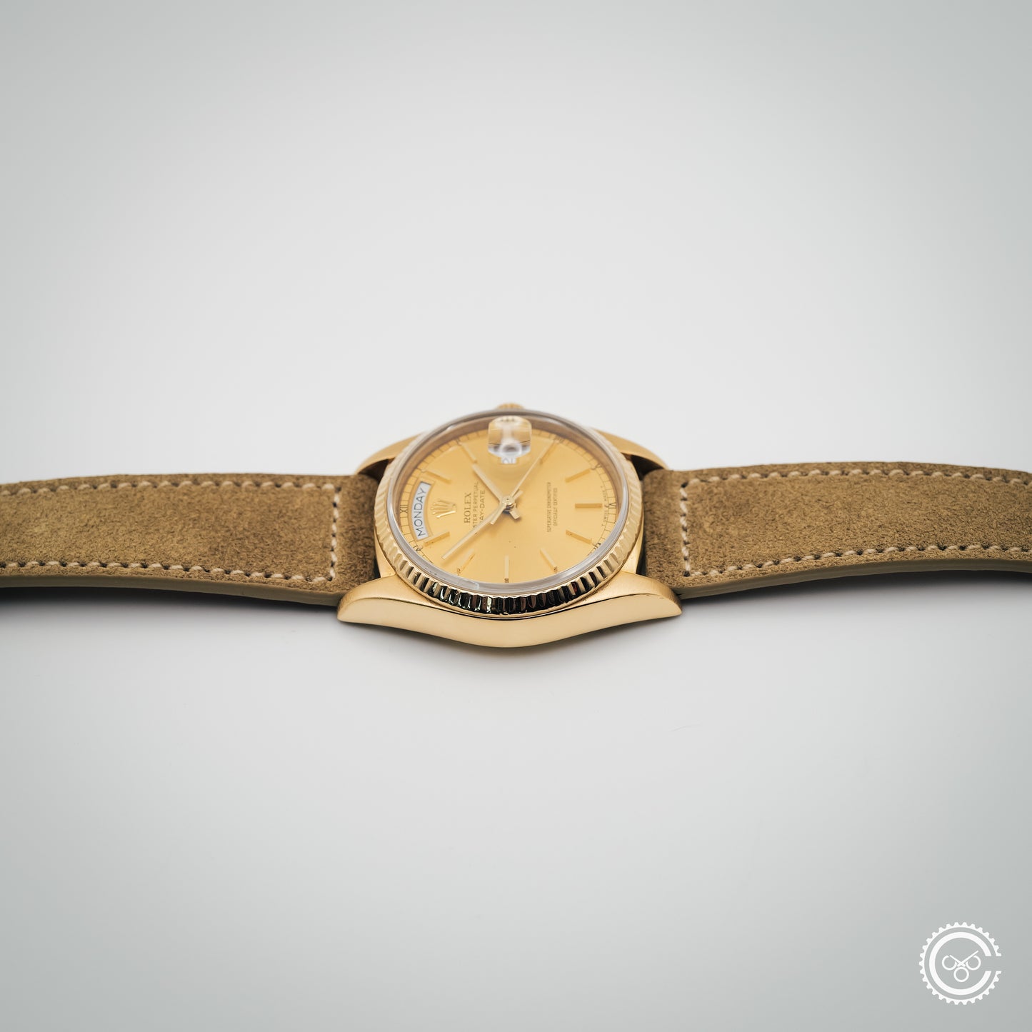Rolex Day-Date 18038 — 18k Yellow Gold