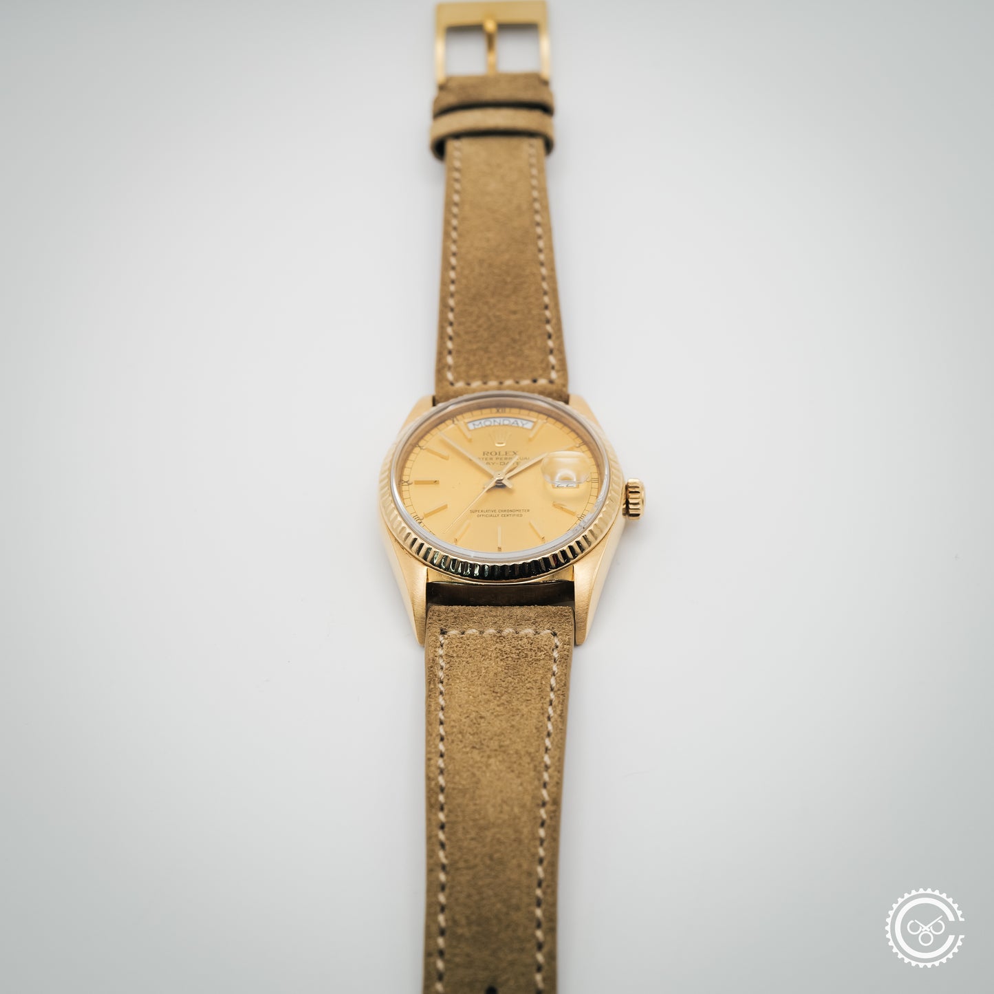 Rolex Day-Date 18038 — 18k Yellow Gold