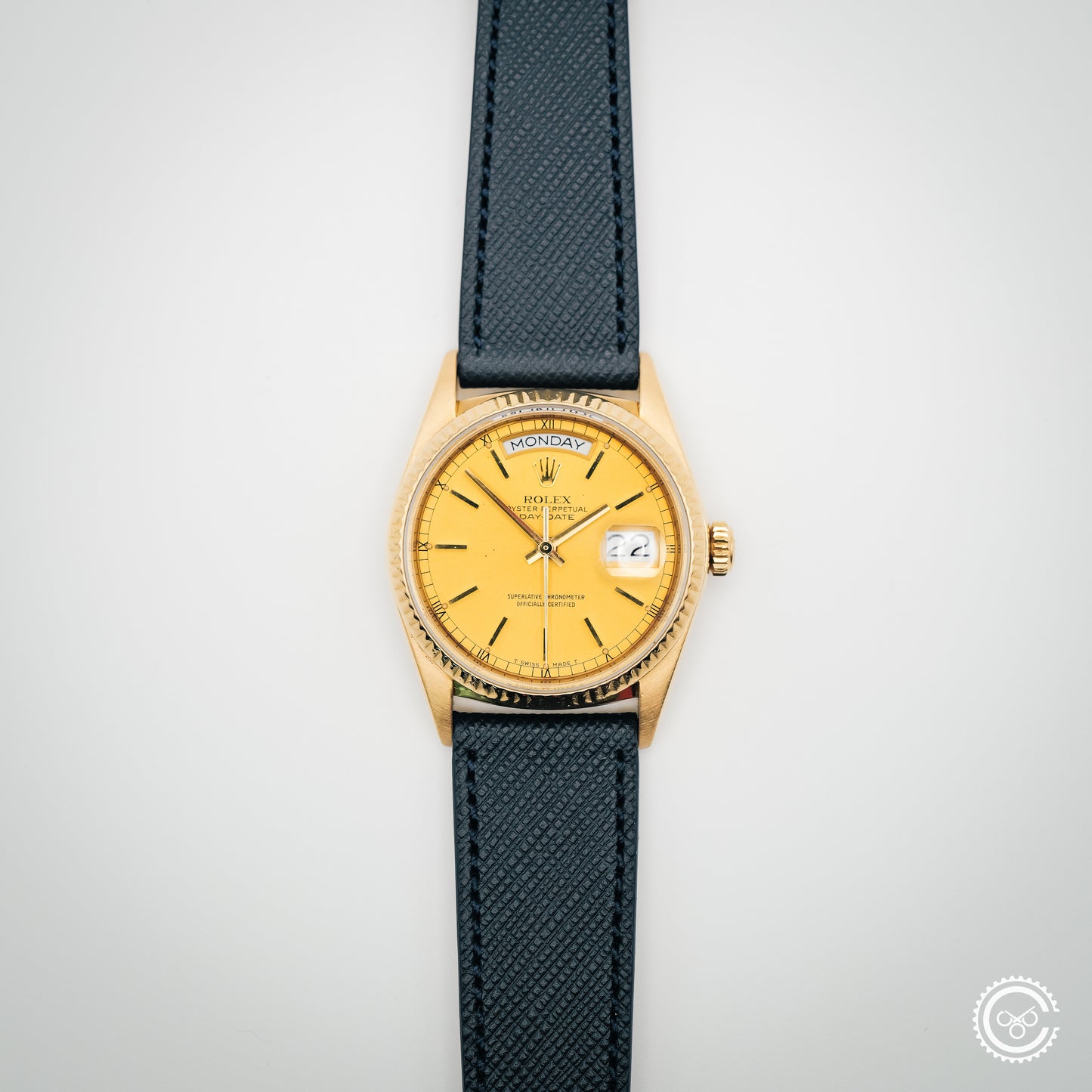 Rolex Day-Date 18038 — 18k Yellow Gold