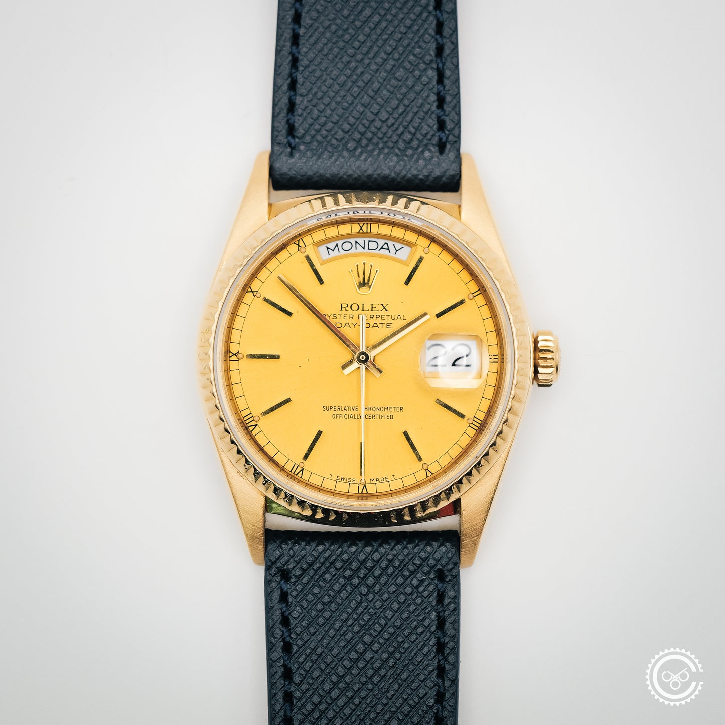 Rolex Day-Date 18038 — 18k Yellow Gold