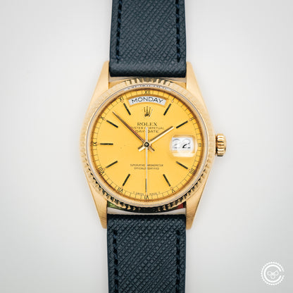 Rolex Day-Date 18038 — 18k Yellow Gold
