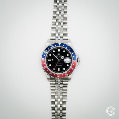 Rolex GMT-Master II 16710 “Pepsi” – Full Set (1996)
