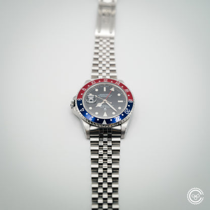 Rolex GMT-Master II 16710 “Pepsi” – Full Set (1996)