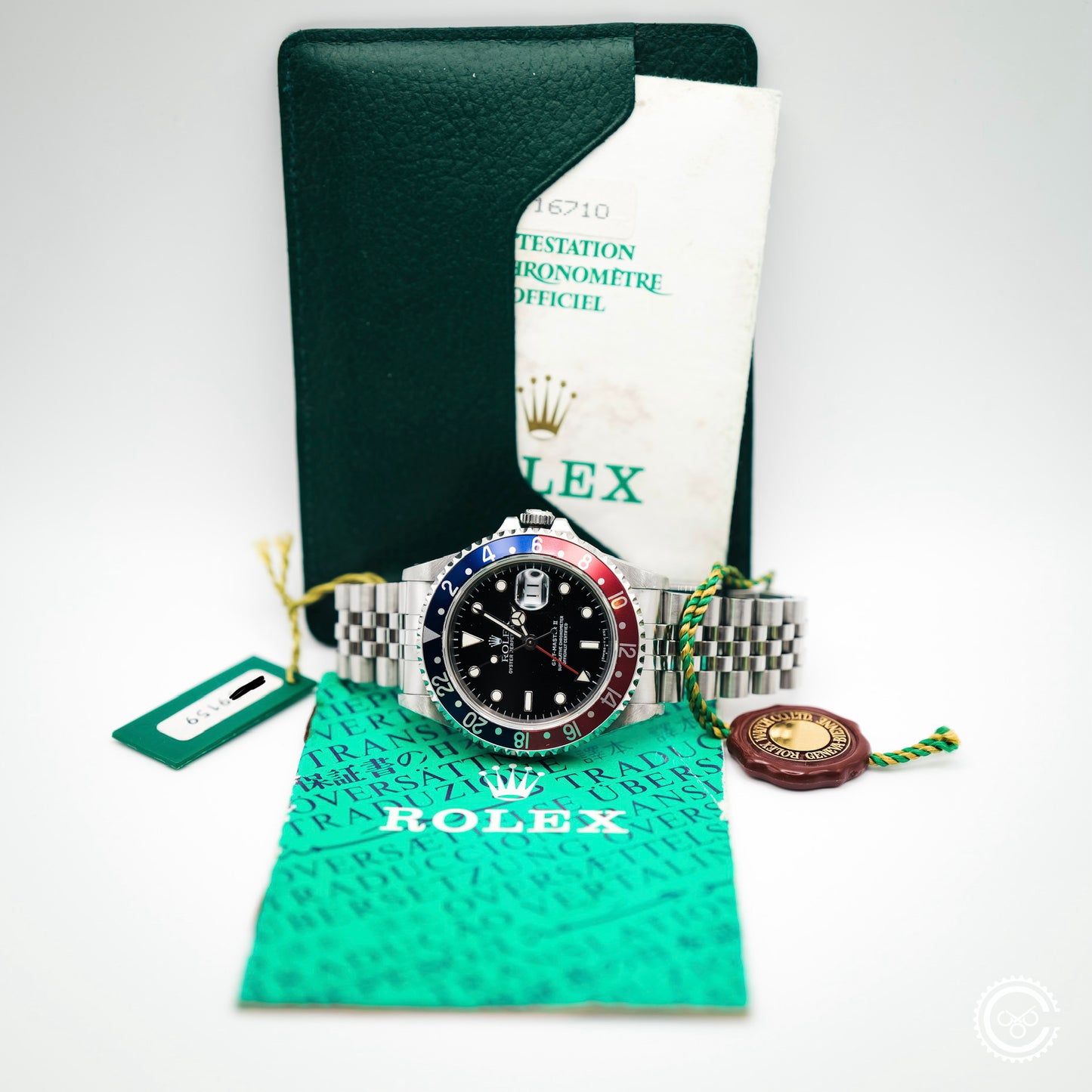 Rolex GMT-Master II 16710 “Pepsi” – Full Set (1996)