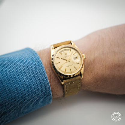 Rolex Day-Date 1803 — 18K Yellow Gold (Champagne Dial)