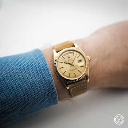 Rolex Day-Date 1803 — 18K Yellow Gold (Champagne Dial)
