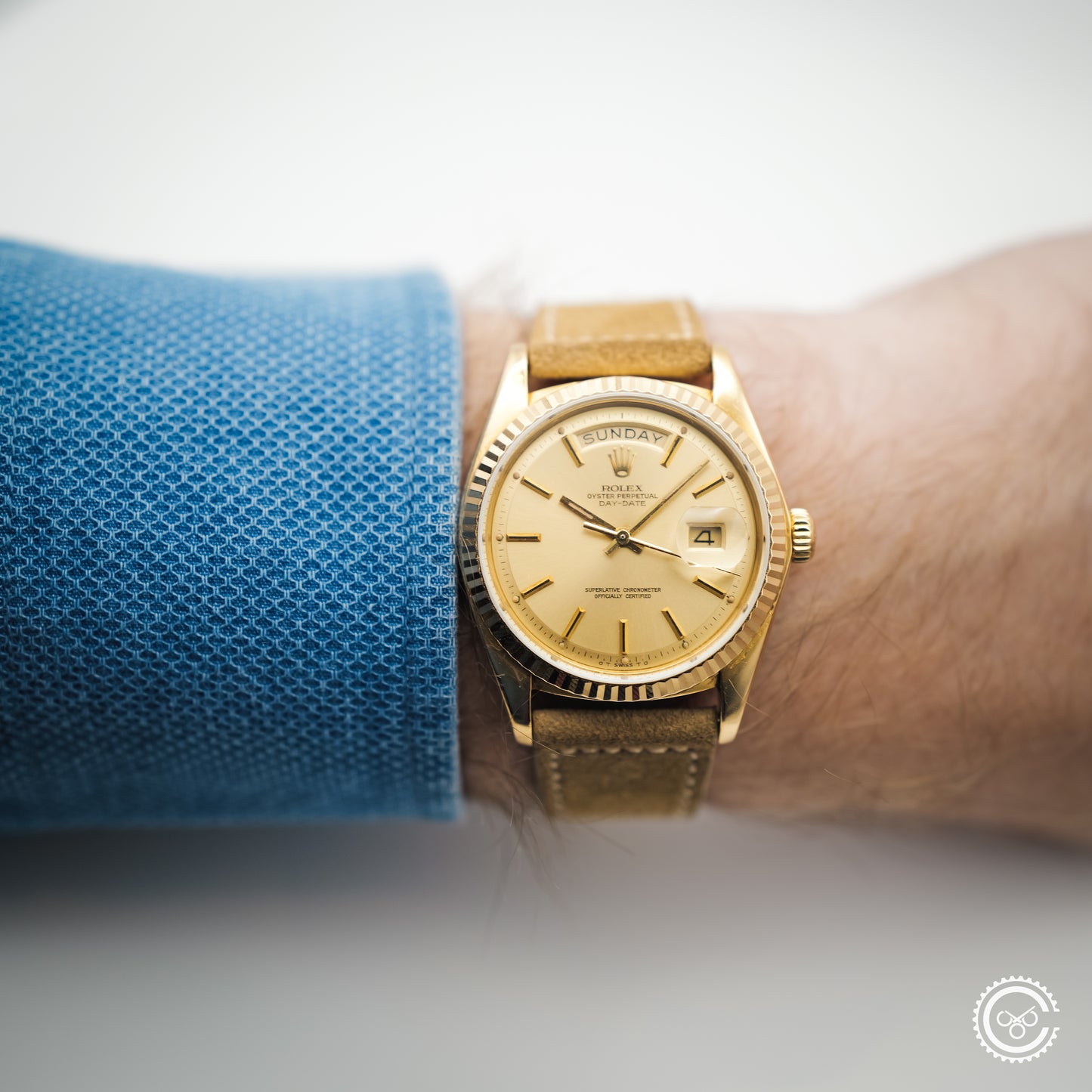 Rolex Day-Date 1803 — 18K Yellow Gold (Champagne Dial)