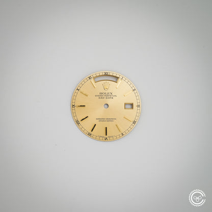 Rolex Day-Date 36mm Champagne Dial – Original Factory (18038, “2 300” Stamp)