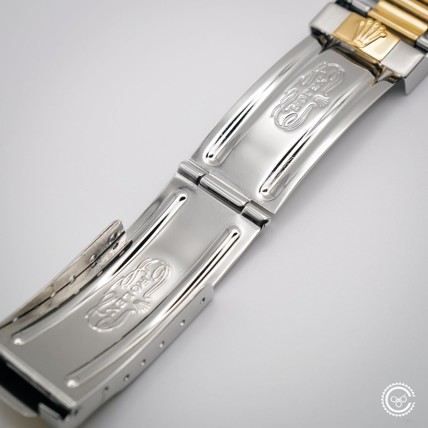 Rolex Daytona 16523 – Zenith Era Two-Tone (White Dial)