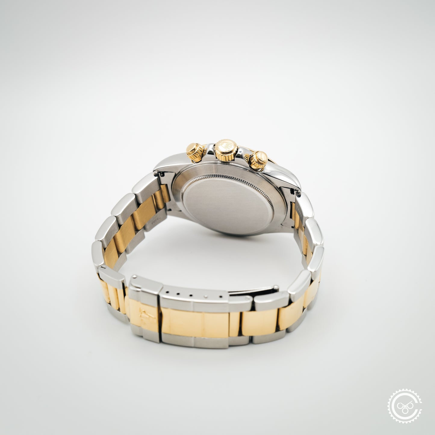 Rolex Daytona 16523 – Zenith Era Two-Tone (White Dial)