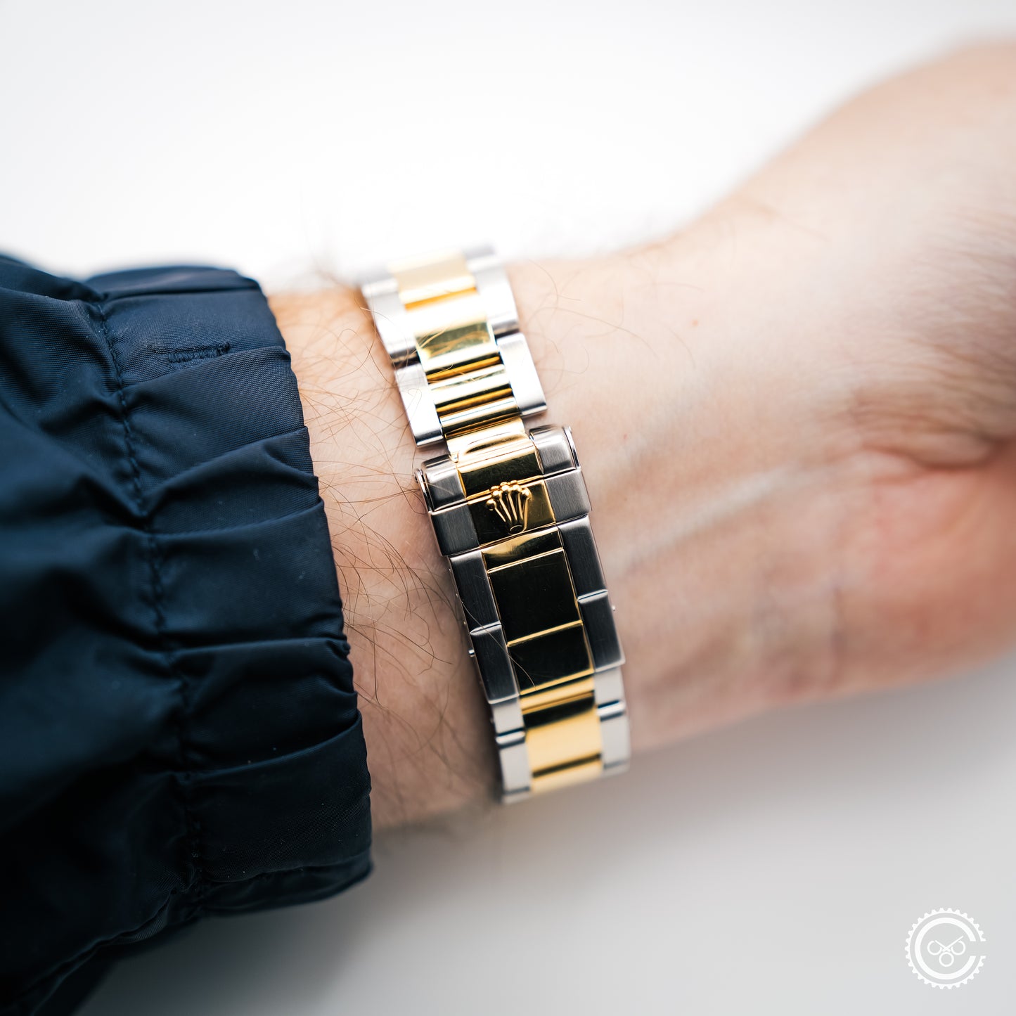 Rolex Daytona 16523 – Zenith Era Two-Tone (White Dial)