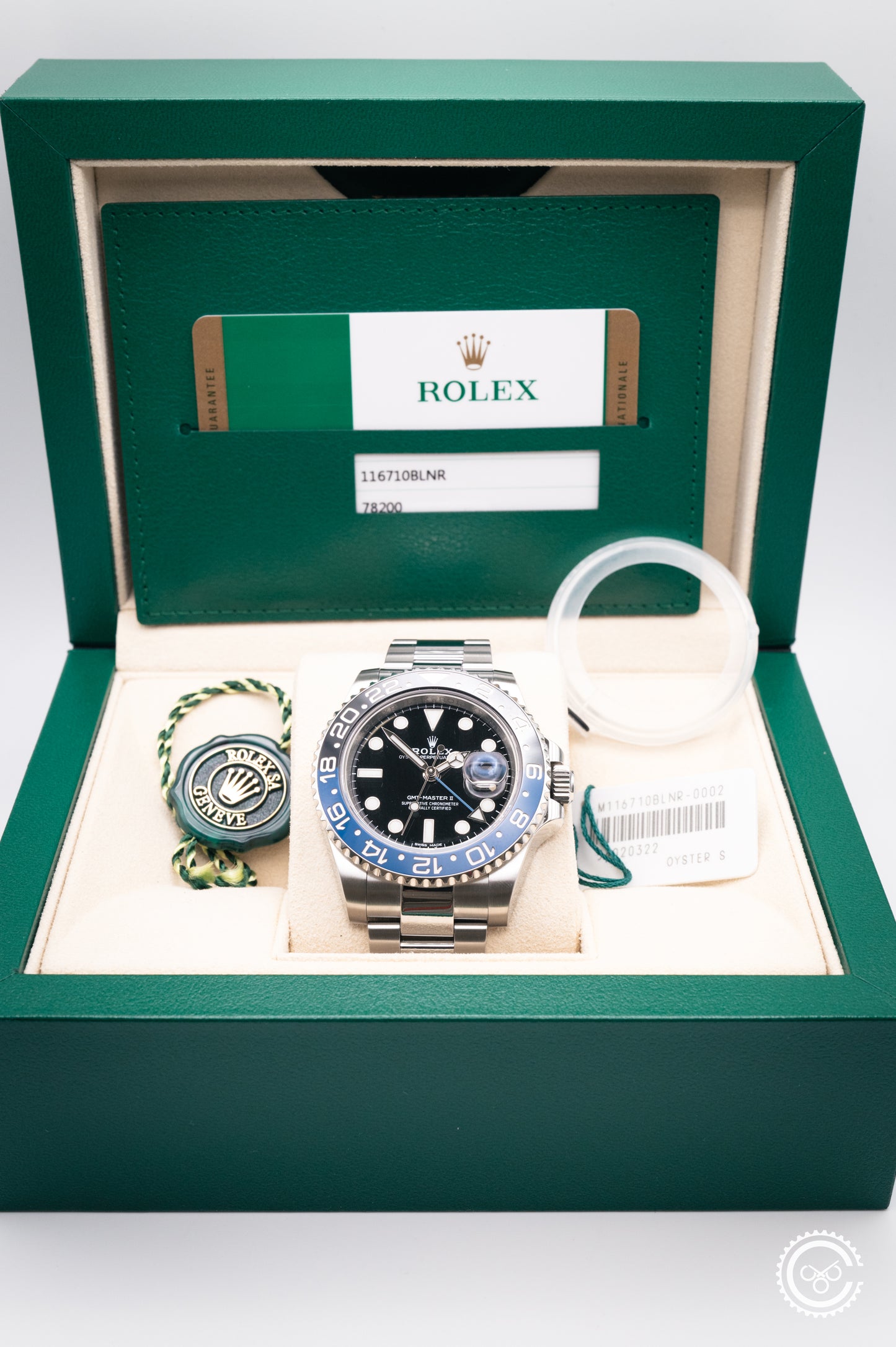 Rolex — GMT-Master II “Batman” — 116710BLNR — 2016