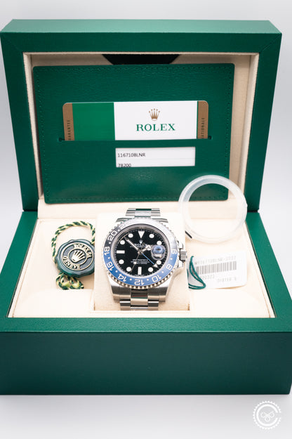 Rolex — GMT-Master II “Batman” — 116710BLNR — 2016
