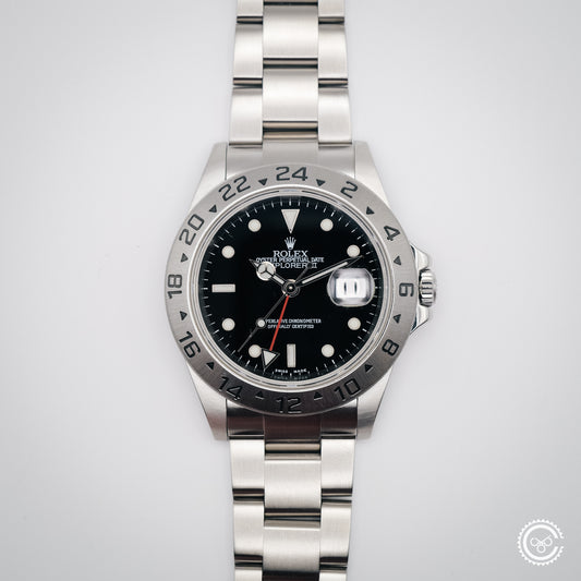 Rolex — Explorer II — Reference 16570 — 2007 — Black Dial