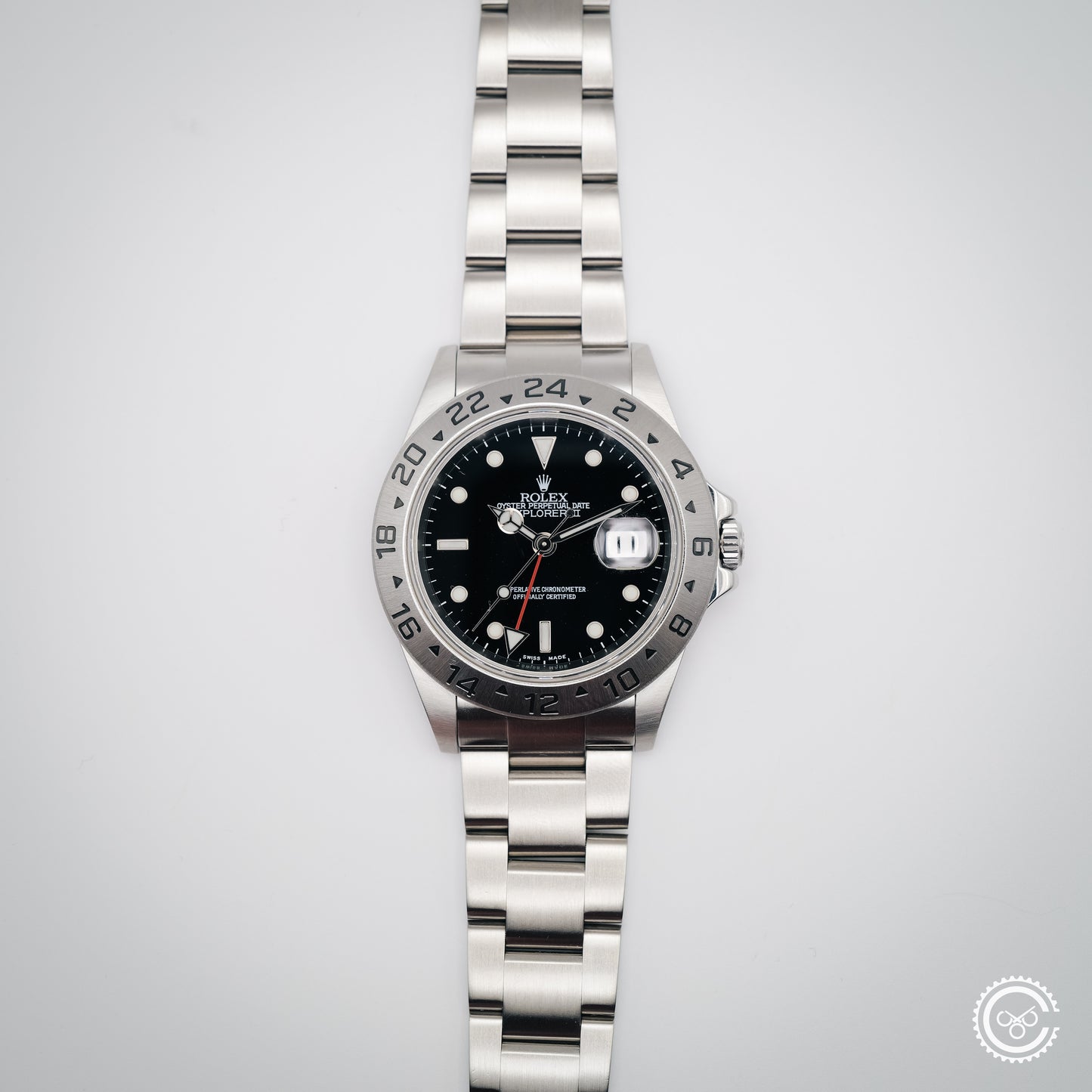 Rolex — Explorer II — Reference 16570 — 2007 — Black Dial