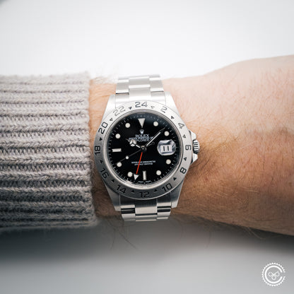 Rolex — Explorer II — Reference 16570 — 2007 — Black Dial