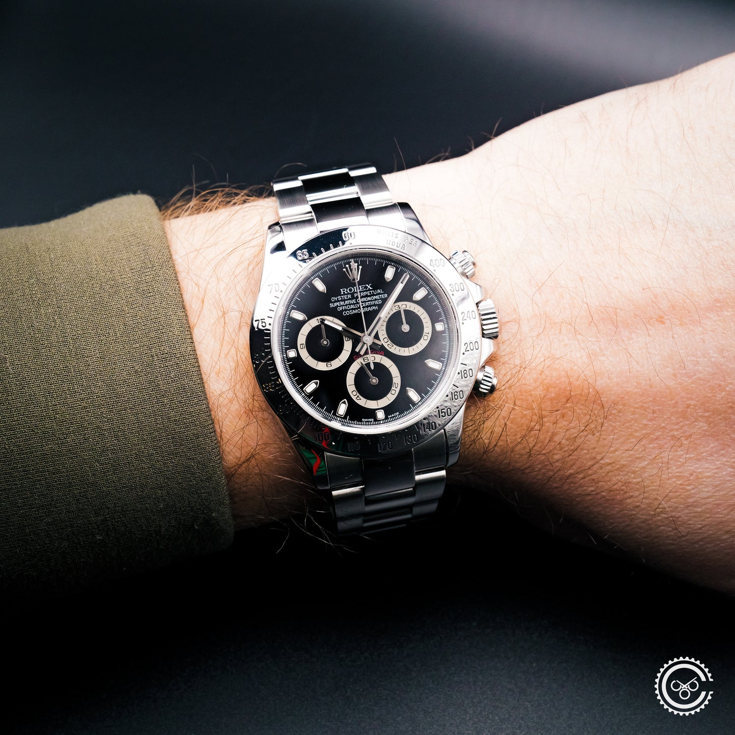 Rolex — Cosmograph Daytona — Ref. 116520 — Circa 2005 — Black Dial - Reserved
