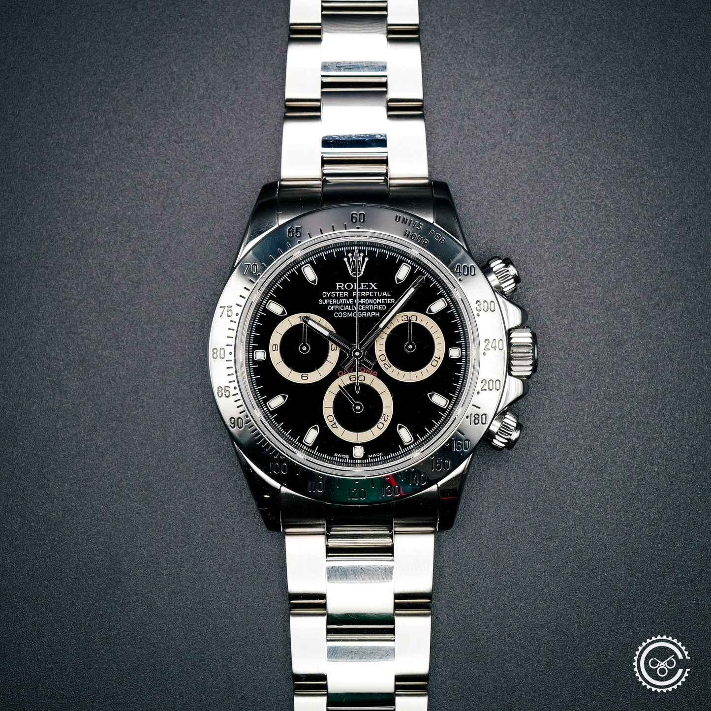 Rolex — Cosmograph Daytona — Ref. 116520 — Circa 2005 — Black Dial - Reserved