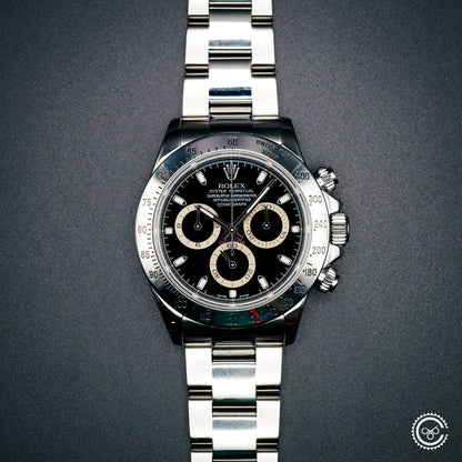 Rolex — Cosmograph Daytona — Ref. 116520 — Circa 2005 — Black Dial - Reserved
