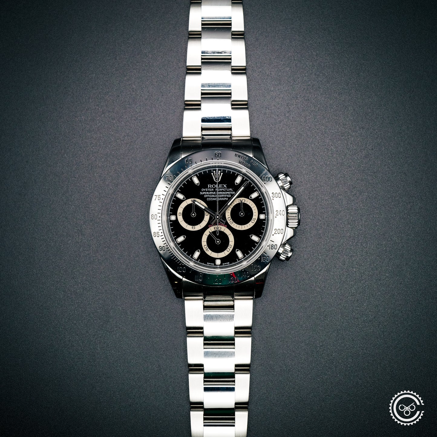 Rolex — Cosmograph Daytona — Ref. 116520 — Circa 2005 — Black Dial - Reserved