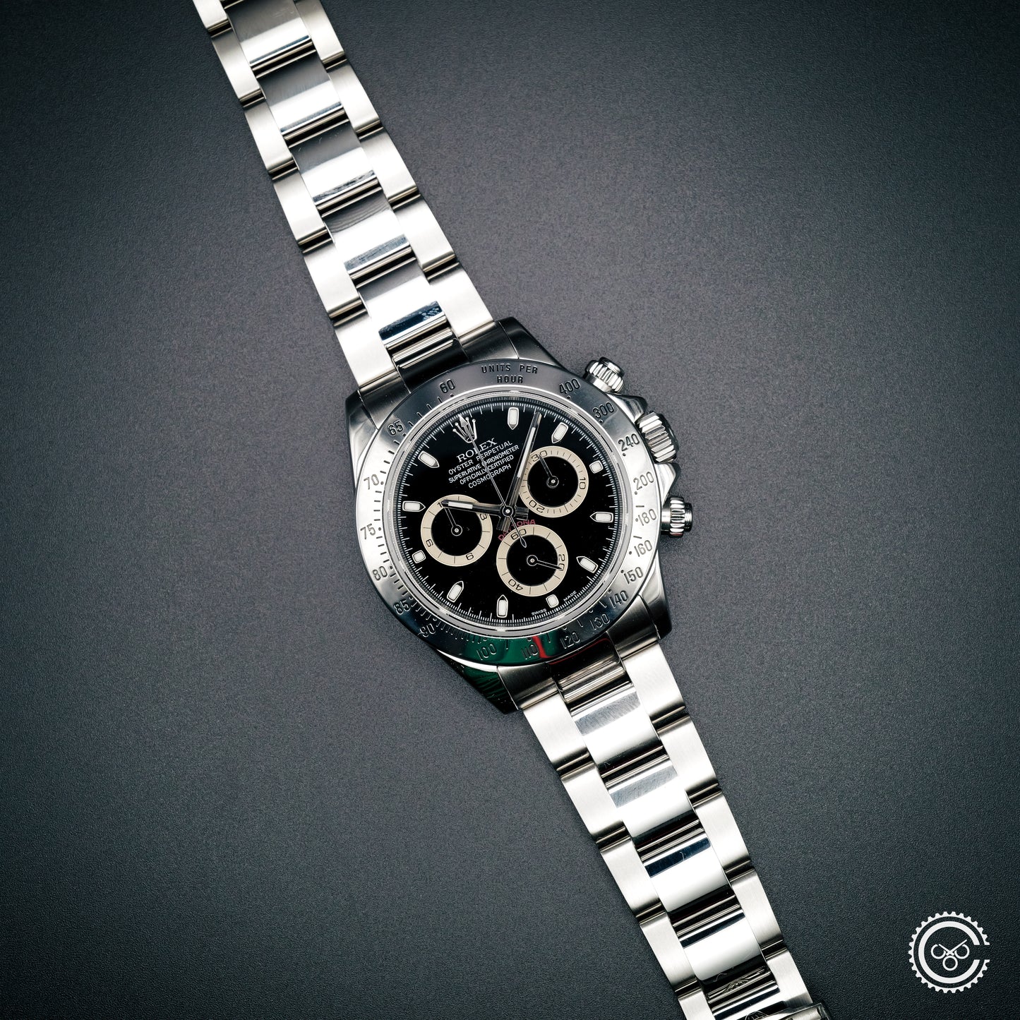 Rolex — Cosmograph Daytona — Ref. 116520 — Circa 2005 — Black Dial - Reserved