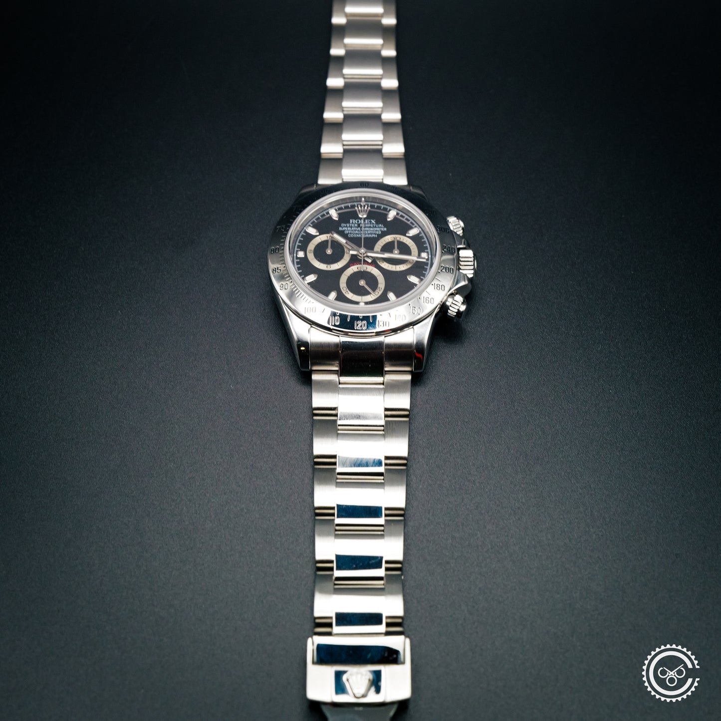 Rolex — Cosmograph Daytona — Ref. 116520 — Circa 2005 — Black Dial - Reserved