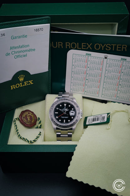 Rolex — Explorer II — Reference 16570 — Circa 2005 — Full Set