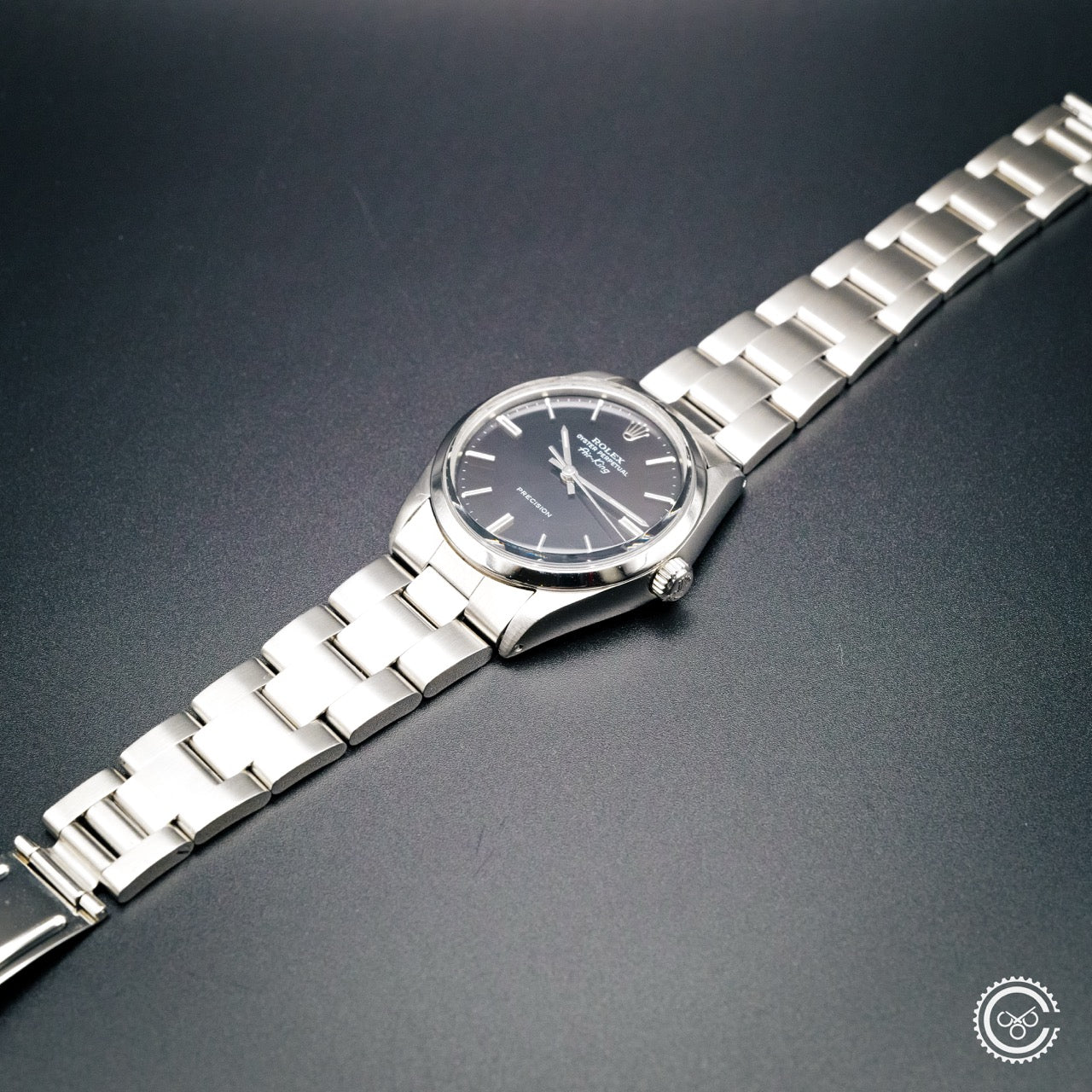 Rolex — Oyster Perpetual Air-King — Reference 5500 — 1987 — Black Dial