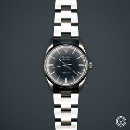 Rolex — Oyster Perpetual Air-King — Reference 5500 — 1987 — Black Dial