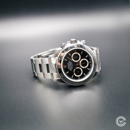 Rolex — Cosmograph Daytona — Ref. 16520 — Circa 1996 — Black Dial