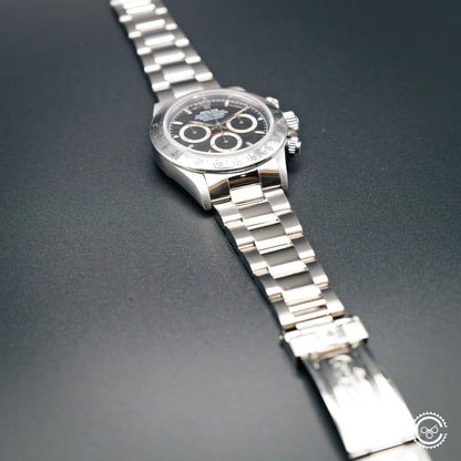 Rolex — Cosmograph Daytona — Ref. 16520 — Circa 1996 — Black Dial