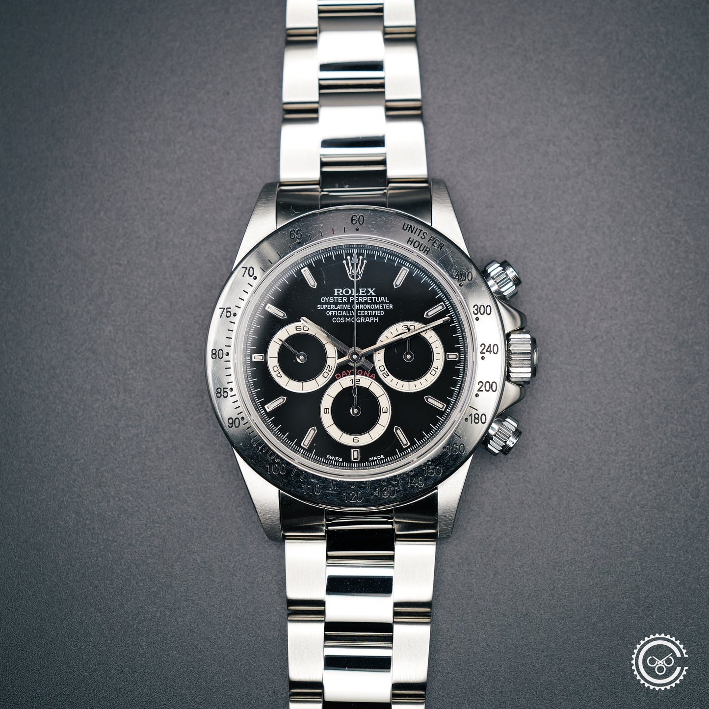 Rolex — Cosmograph Daytona — Ref. 16520 — Circa 1996 — Black Dial