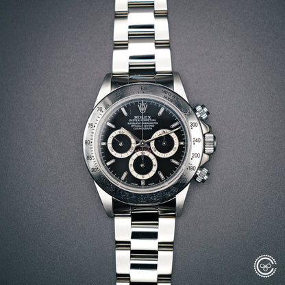Rolex — Cosmograph Daytona — Ref. 16520 — Circa 1996 — Black Dial