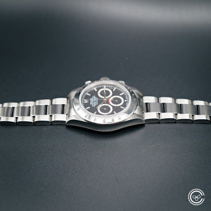 Rolex — Cosmograph Daytona — Ref. 16520 — Circa 1996 — Black Dial