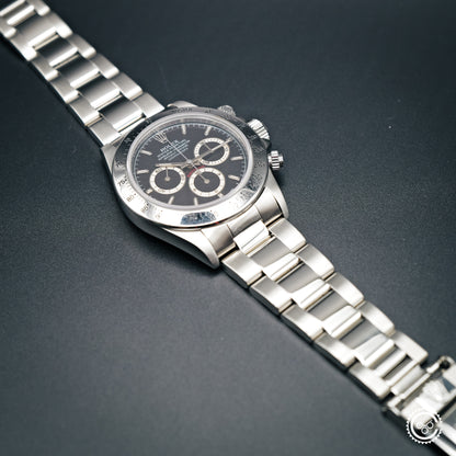 Rolex — Cosmograph Daytona — Ref. 16520 — Circa 1996 — Black Dial