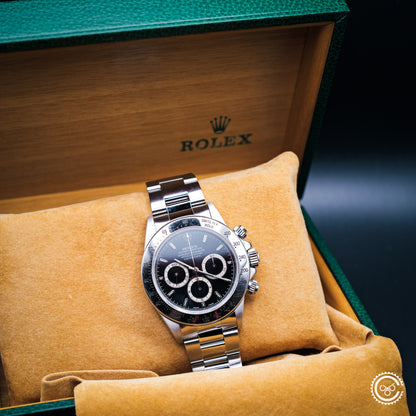 Rolex — Cosmograph Daytona — Ref. 16520 — Circa 1996 — Black Dial