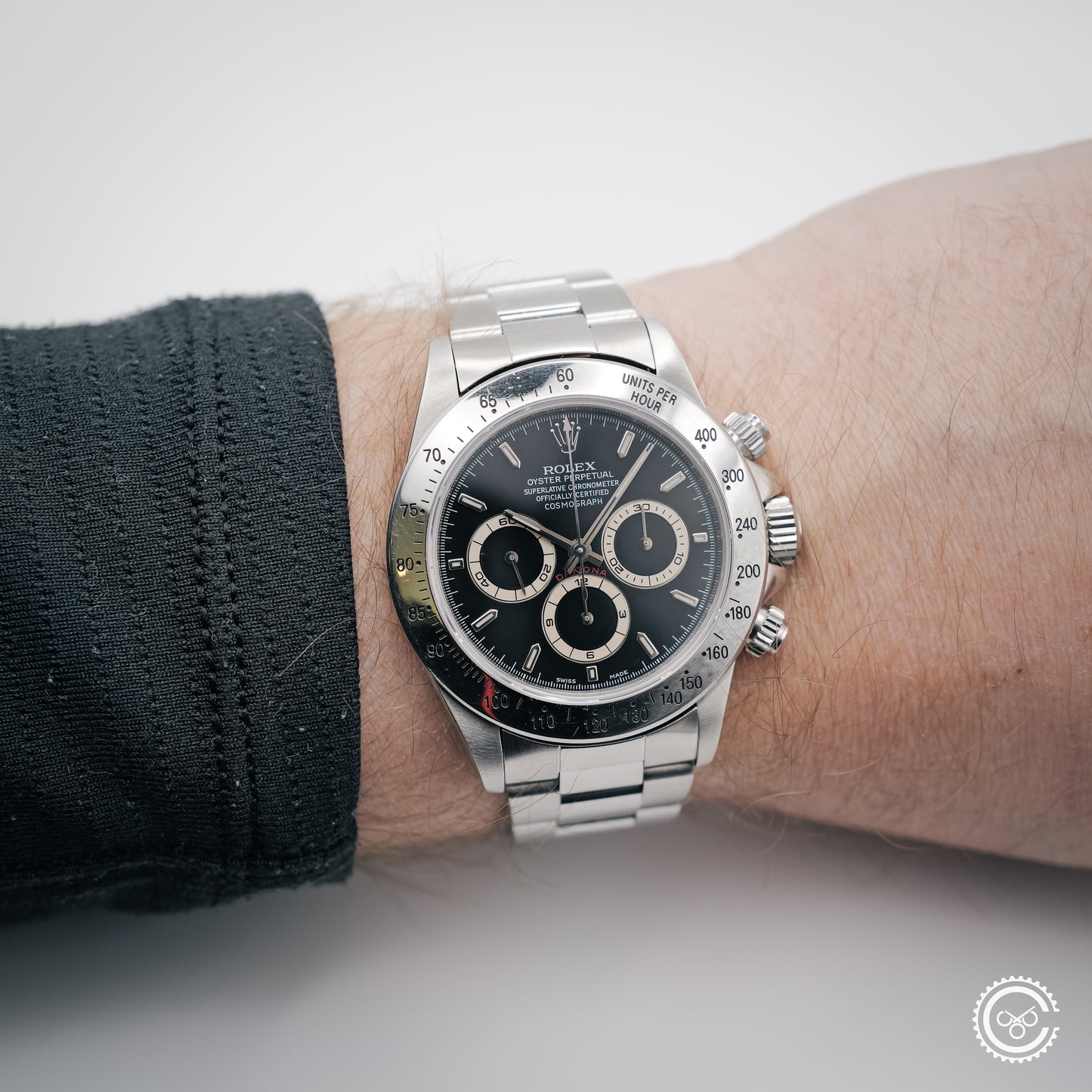 Rolex — Cosmograph Daytona — Ref. 16520 — Circa 1996 — Black Dial
