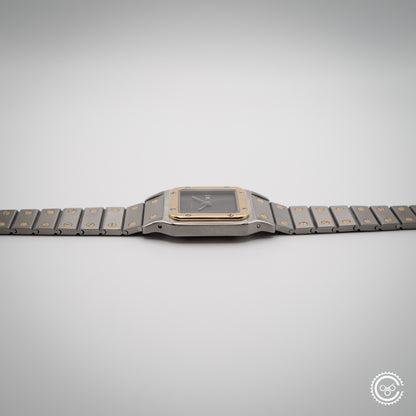 Cartier — Santos Carrée “Ghost Dial” — Ref. 2961 — 1986 — Watch & Papers (Harrods)