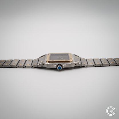 Cartier — Santos Carrée “Ghost Dial” — Ref. 2961 — 1986 — Watch & Papers (Harrods)